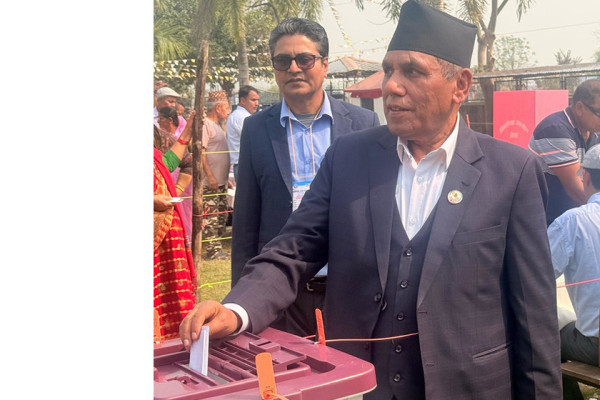 राष्ट्रियसभा अध्यक्ष दाहालद्वारा मतदान